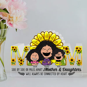 Personalized Gifts For Mom Shaped Acrylic Plaque Sunflower 02xqqn231224hh - Shaped Plaques - GoDuckee