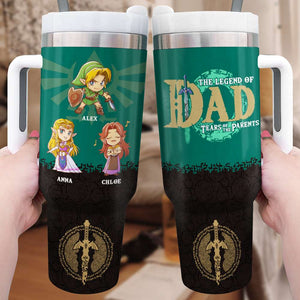 Personalized Gifts For Dad Tumbler 03HUDT060524 Father's Day - Tumbler Cups - GoDuckee