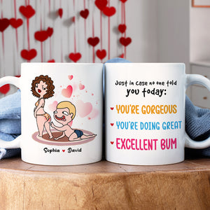 Personalized Gifts For Couple Coffee Mug You Are Gorgeous - Coffee Mug - GoDuckee