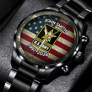 Personalized Gifts For Dad Watch 05qhqn160424 - Men's Watch - GoDuckee