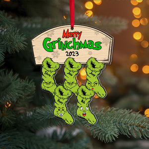 Socks Family Merry Xmas 02qhpo311023 Personalized Acrylic Ornament - Ornament - GoDuckee