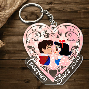 Personalized Gifts For Couple Keychain 01NADT280824 - Keychains - GoDuckee