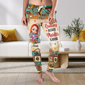 Personalized Gifts For Quilt Lovers Unisex Joggers Sweatpants 07xqqn291124 - Shorts and Pants - GoDuckee