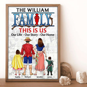 Personalized Gifts For Family Canvas Print 03ACQN030724PA - Poster & Canvas - GoDuckee