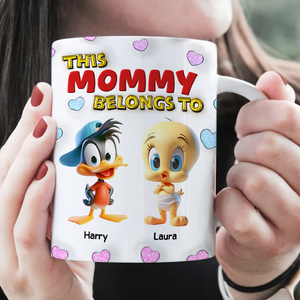 Personalized Gifts For Mom Coffee Mug 02kapu260225 This Mom Belongs To - Coffee Mug - GoDuckee