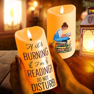 Personalized Gift For Book Lovers LED Candle 01TGDT041224HG - Led Candle - GoDuckee