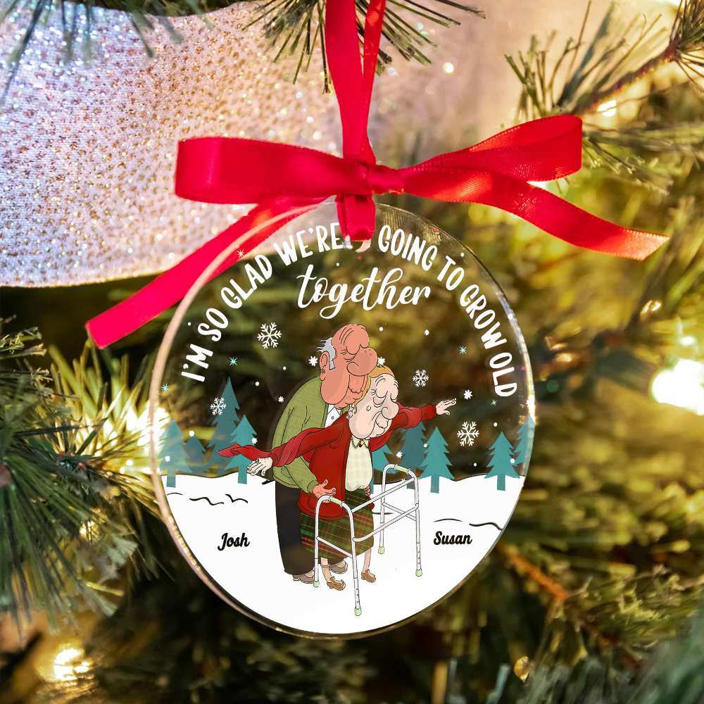 Personalized Ornament - Christmas Ornament - When we're together