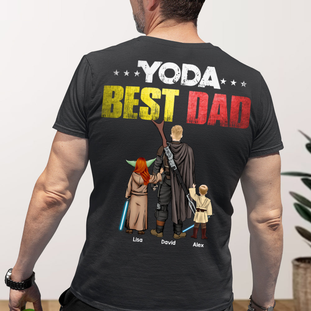 Personalized Gifts For Dad Shirt Best Dad 03QHHN250124HHHG - 2D Shirts - GoDuckee