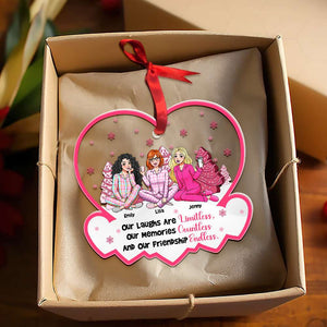 Personalized Gift For Friends Christmas Ornament 03KAMH231024HH - Ornament - GoDuckee