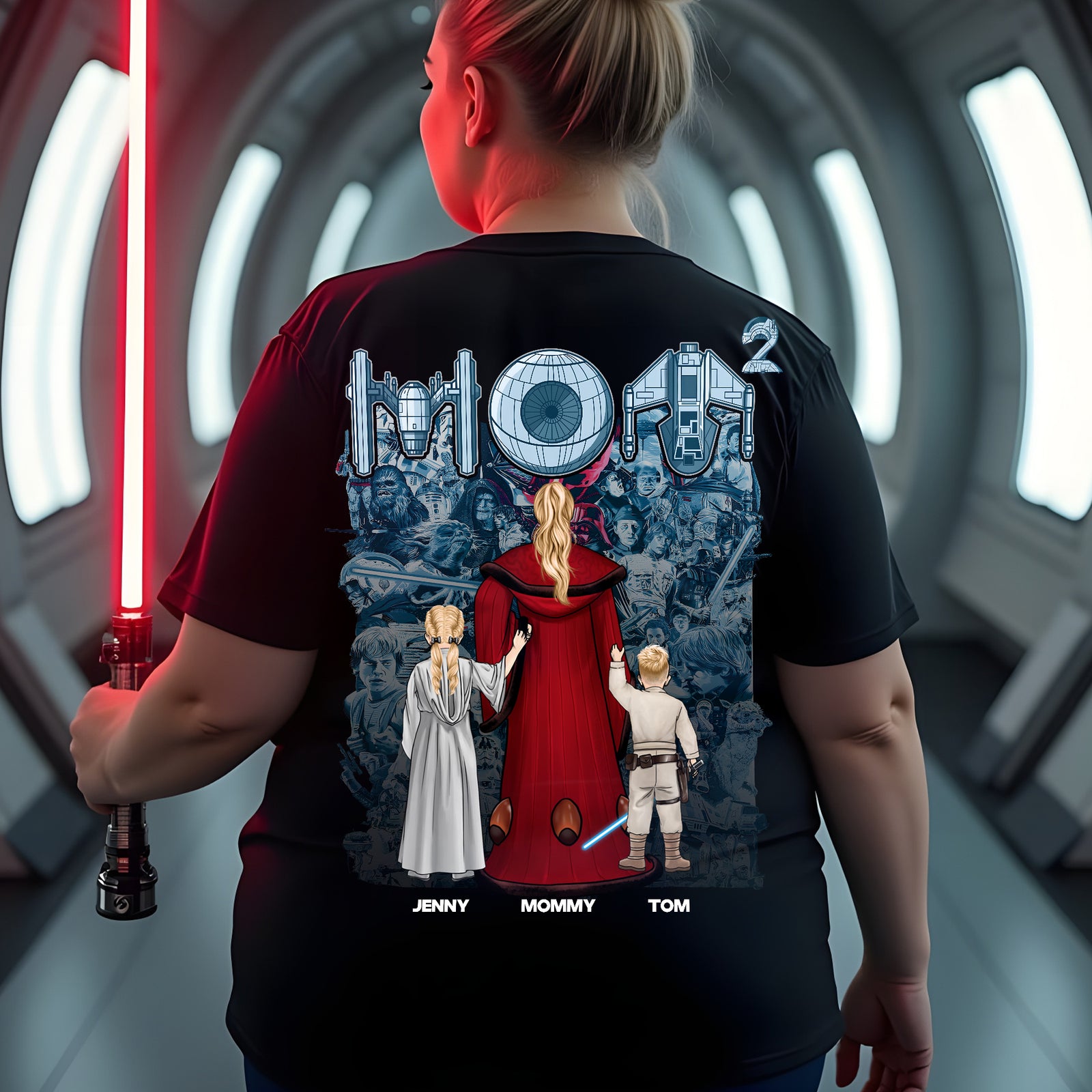 Personalized Gifts For Mom Shirt, Best In The Space 03qhtn250325hhhg - Shirts - GoDuckee