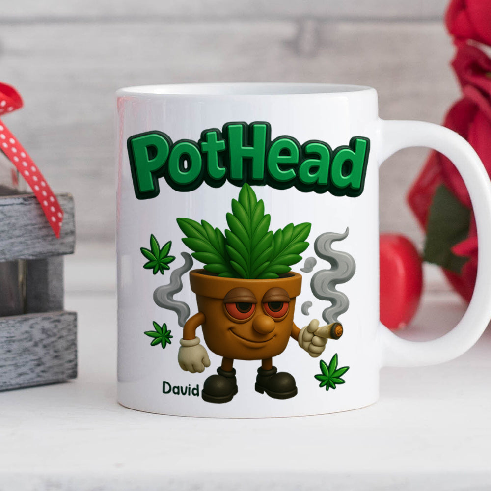 pothead gift Pothead Mug Personalized Gifts for Smokers 01TOTN230525