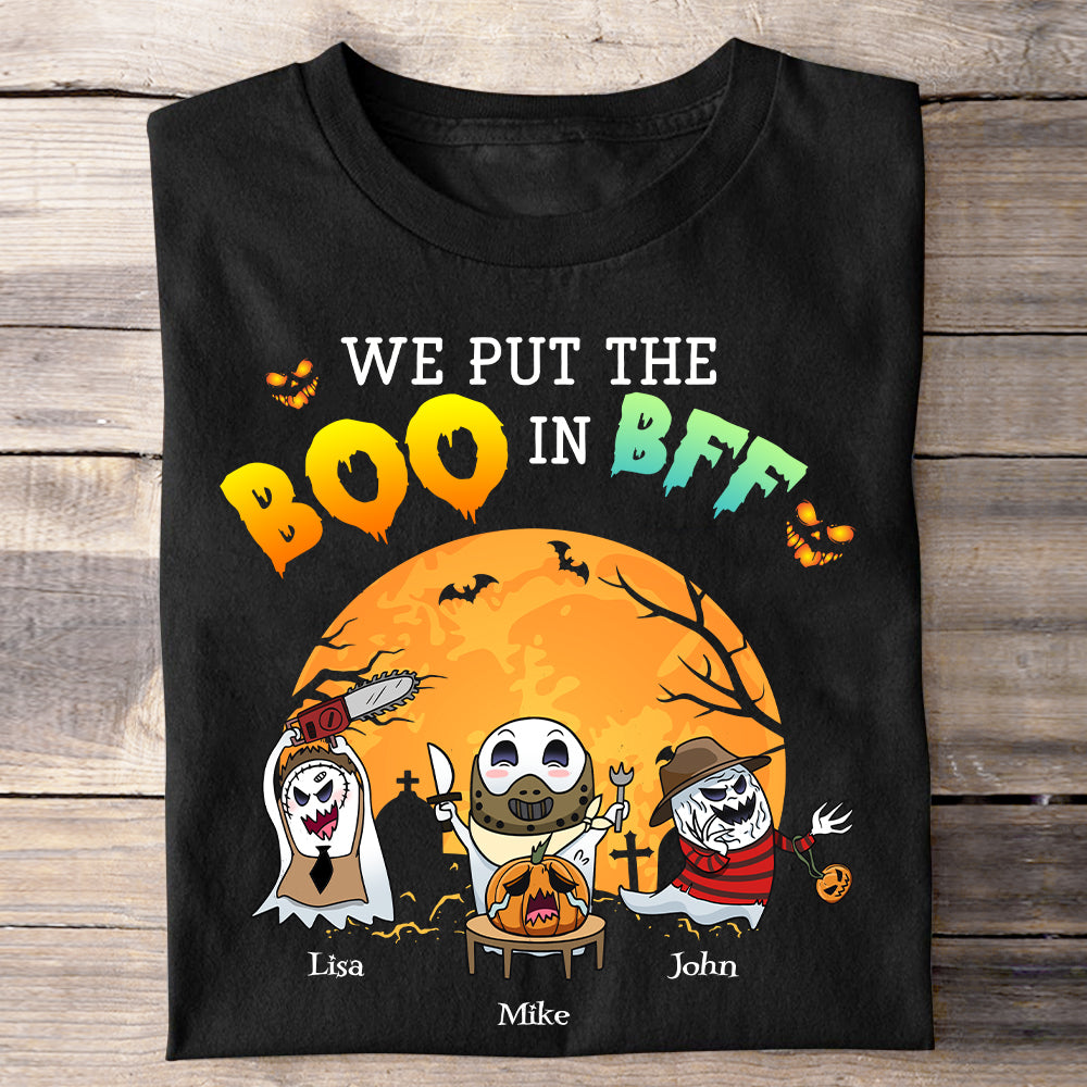 We Put The Boo In BFF, Gift For Friends, Personalized Shirt, Boo Friends Shirt, Halloween Gift 02DTHN110723 - Shirts - GoDuckee