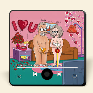 Personalized Gifts For Couple Fridge Magnet 05tgqn030125hg I Want To Grow Old With You - Fridge Magnet - GoDuckee