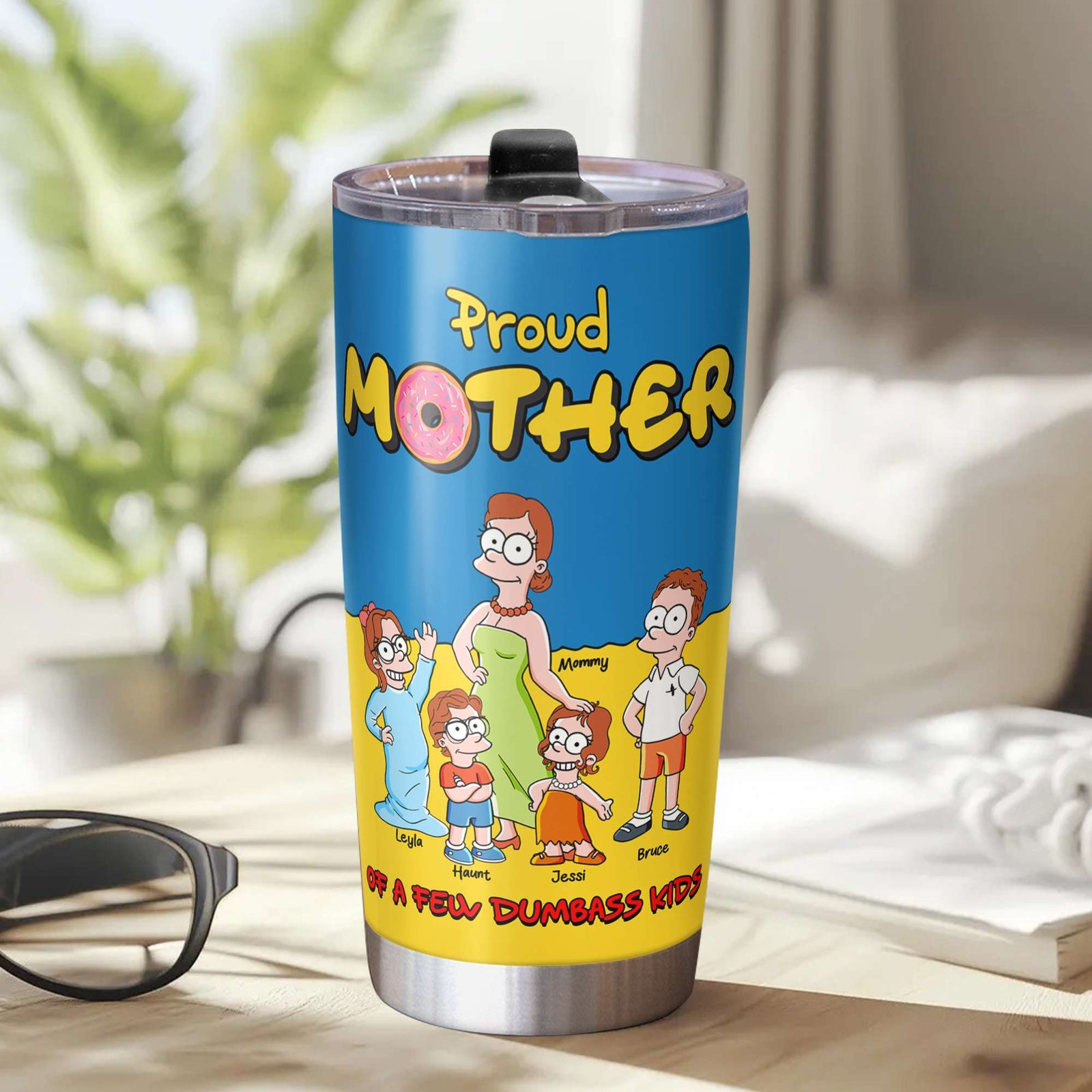 Proud Mother 20oz Tumbler - Personalized Gifts For Mother 01KALU020425PA - Tumbler Cup - GoDuckee