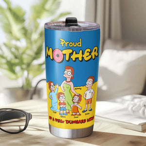 Proud Mother 20oz Tumbler - Personalized Gifts For Mother 01KALU020425PA - Tumbler Cup - GoDuckee