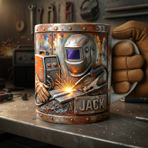 Proud Welder Coffee Mug - Personalized Gifts For Welders 08TGLU271125 - Coffee Mug - GoDuckee
