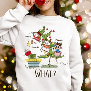 Christmas Cats, Personalized Shirt, Gifts For Cat Lover - Shirts - GoDuckee