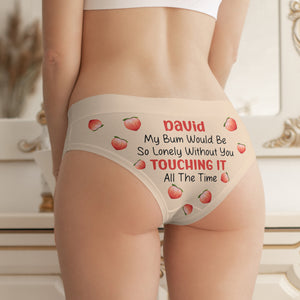 Personalized Gifts For Women Brief Touching It All The Time - Boxer Briefs - GoDuckee