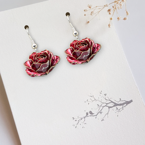 Birth Month Flowers Earrings - Personalized Gift For Flower Lovers 04TGLU130625 - Earrings - GoDuckee