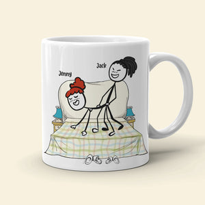 May All Your Ups And Downs Be Only In The Bedroom Personalized Coffee Mug, Funny Couple Gift - Coffee Mug - GoDuckee