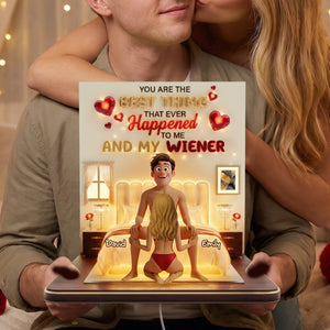 Naughty Couple Acrylic Light Box - Personalized Gifts For Couple 04ohdh270526 - Light Box - GoDuckee