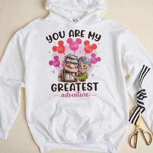 You Are My Greatest Adventure- Personalized Shirt-Gift For Couple- Old Couple Shirt-05dnqn080423 - Shirts - GoDuckee