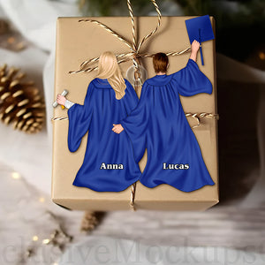 Personalized Gift For Graduate Celebration Christmas Ornament 01ACTN111124TM - Ornament - GoDuckee