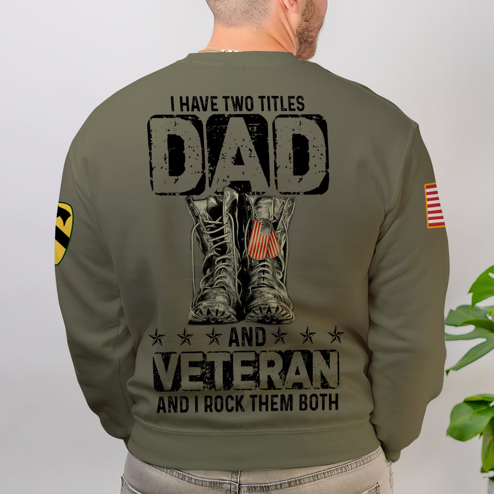 Veteran Dad Personalized 3D AOP Shirt 3DAP-01QHQN250423 - AOP Products - GoDuckee