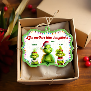 Personalized Gifts For Mom Christmas Ornament 01ohpu301024 - Ornament - GoDuckee