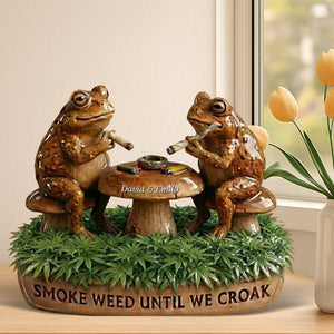 Stoner Soulmates Acrylic Plaque - Personalized Gifts For Smoking Lovers Plaque 02TOQN270126 - Shaped Plaques - GoDuckee