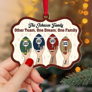 Personalized Gifts For American Football-loving Family Christmas Ornament 03ohtn211024 - Ornament - GoDuckee