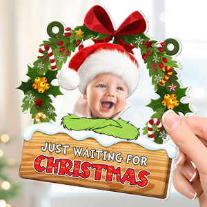 Custom Photo Christmas Gifts For Kids Suncatcher Ornament 01acdt130924 - Ornament - GoDuckee