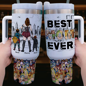 Best Mom Ever 40oz Tumbler - Personalized Gifts For Mother 01TGLU150425HG - Tumbler Cup - GoDuckee
