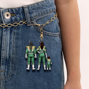 Personalized Gifts For Family Keychain The Holding Hands Family 02QHHU240225HH - Keychains - GoDuckee