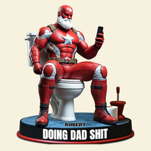 Doing Dad Sh*t Acrylic Plaque - Personalized Gifts For Dad 01todt090525 - Shaped Plaques - GoDuckee