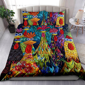 Gifts For Chicken Lovers Quilt Bed Set 01qnqn301024 - Blanket - GoDuckee