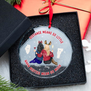 Personalized Gifts For Besties Christmas Ornament 02pgtn071024 - Ornament - GoDuckee