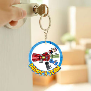 Personalized Gifts For Dad Keychain 02hudt220224ha - Keychains - GoDuckee