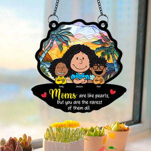 Personalized Gifts For Mom Suncatcher Ornament 03kaqn201224hh - Ornament - GoDuckee
