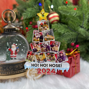 Firefighter Custom Photo Acrylic Christmas Ornament 09HUPU260924 - Ornament - GoDuckee