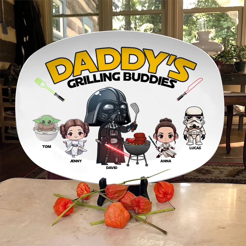 Personalized Gifts For Dad Plate 06natn290524 - Plates - GoDuckee