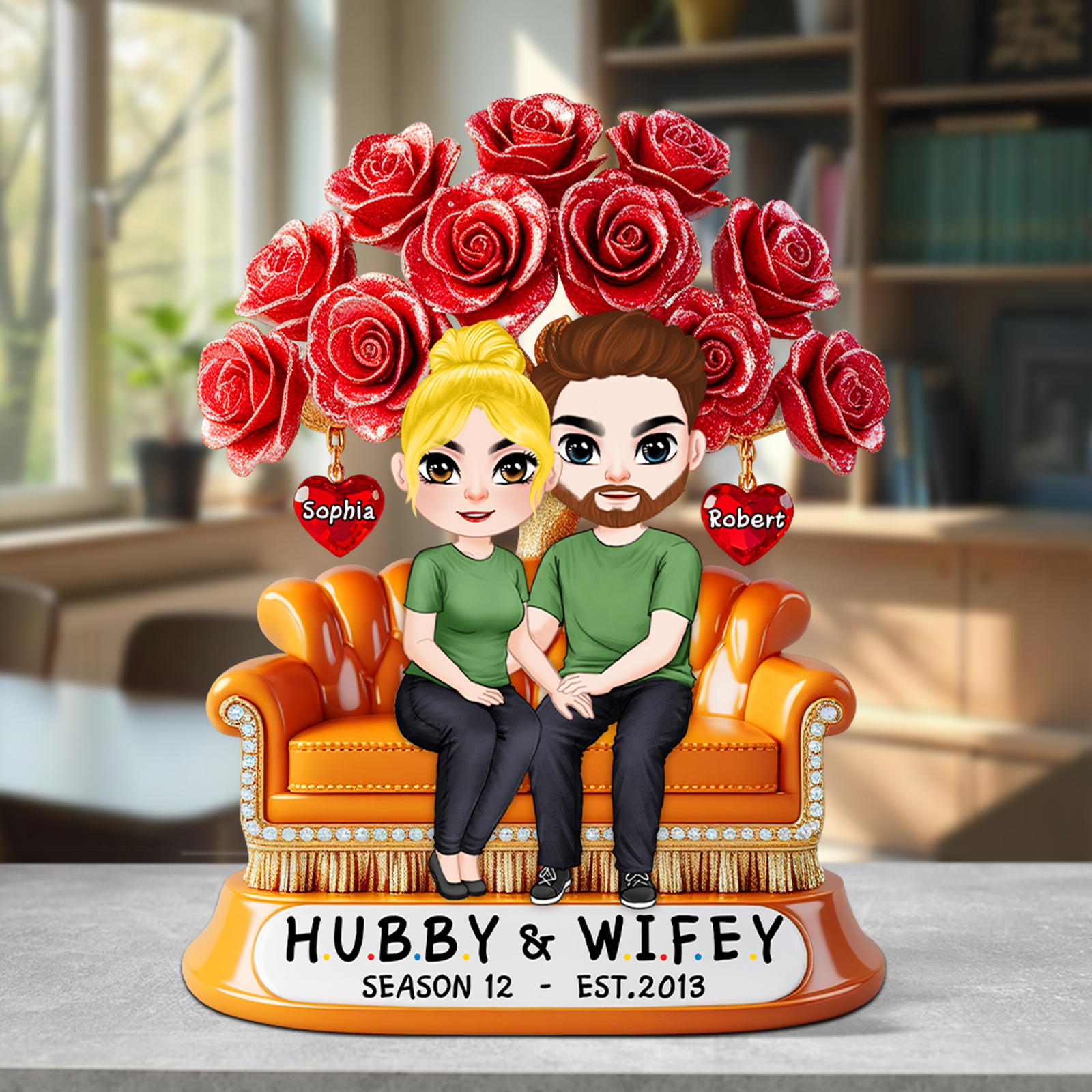 Couple Milestone Acrylic Plaque - Personalized Gifts For Couple 03napu230525 - Shaped Plaques - GoDuckee