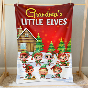 Personalized Christmas Gifts For Grandma Blanket 04xqpu280924 - Blanket - GoDuckee