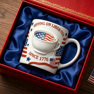 Proud Liber-tea Mug, Personalized Gifts For Tea Lovers 03QHQN280226 - Coffee Mug - GoDuckee