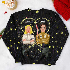 Personalized Gifts For Couple 3D Shirt, If I Were The Force 05TGLU131124HG - AOP Products - GoDuckee