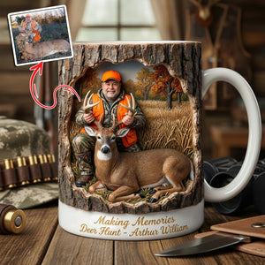 Hunting Life Coffee Mug - Personalized Custom Photo Gifts For Hunters 03HULU201225 - Coffee Mug - GoDuckee