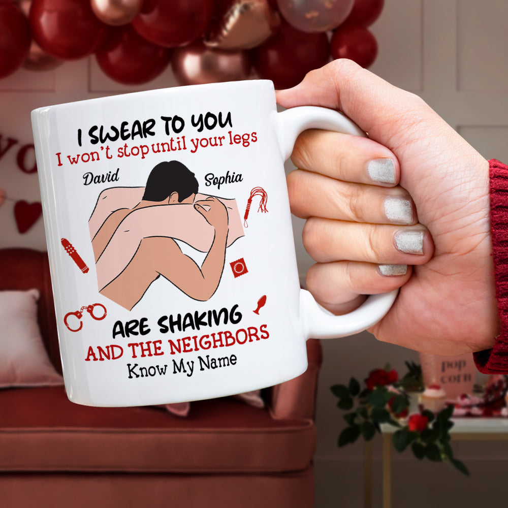 Personalized Gift For Couple Mug I Swear To You - Coffee Mugs - GoDuckee