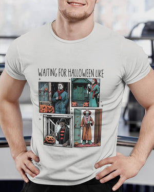 Gifts For Fan Shirt 40acxx050824 Waiting For Halloween Like - Shirts - GoDuckee