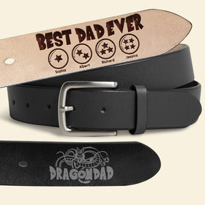 Personalized Gifts For Dad Secret Message Men's Belt 01ohqn200424 - Belts - GoDuckee