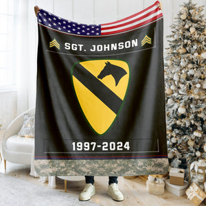 Personalized Gift For Veteran Blanket 01qhqn061124 - Blanket - GoDuckee